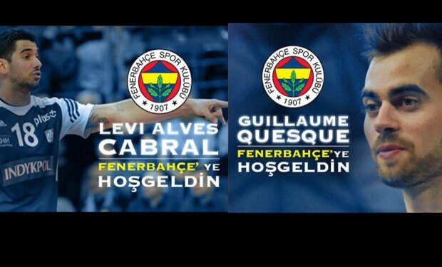 Levi Alves Cabral ve Guillaume Quesque Fenerbahçe’de 1