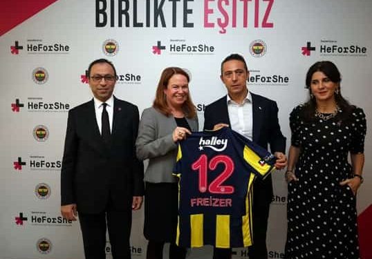 Kulübümüz HeForShe projesini spor basınına yön veren isimlere tanıttı 1