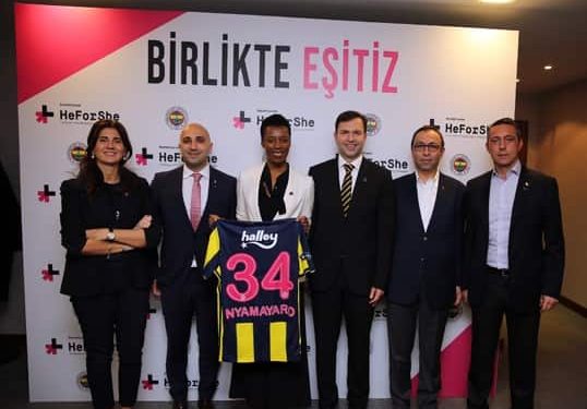 Fenerbahçe Spor Kulübü HeForShe ile küresel iş birliği yaptı. 1