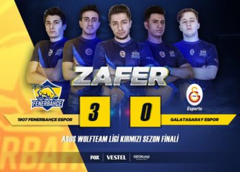 Şampiyon Fenerbahçe!🎉 Birinci olarak bitirdiğimiz Asus Wolfteam Ligi Kırmızı Sezon Finali’nde Galatasaray Espor’u yenerek kupanın sahibi oluyoruz!