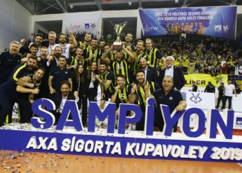 KUPA VOLEY’DE ŞAMPİYON FENERBAHÇEMİZ