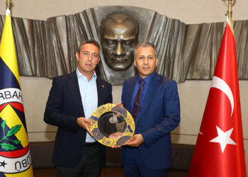 İstanbul Valisi Ali Yerlikaya’dan Başkanımız Ali Koç’a ziyaret
