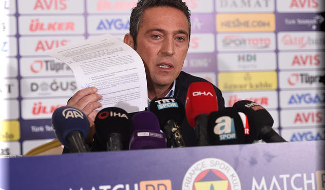 Ali Koç: Fenerbahçe, 2010-2011’de alın teriyle, emeğiyle, taraftarıyla ŞAMPİYON OLMUŞTUR ve bu hepimizin kırmızı çizgisidir. Sormak istiyorum Nihat Özdemir’e: 2010-2011 futbol sezonu şampiyonu kimdir? 3-5 gün sonra değil, çıkın açıklayın! 1