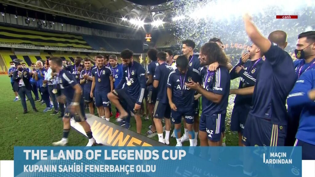The Land Of Legends Cup'ın şampiyonu Fenerbahçe 1