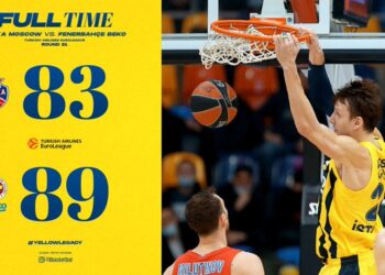CSKA Moskova 83-89 Fenerbahçe Beko