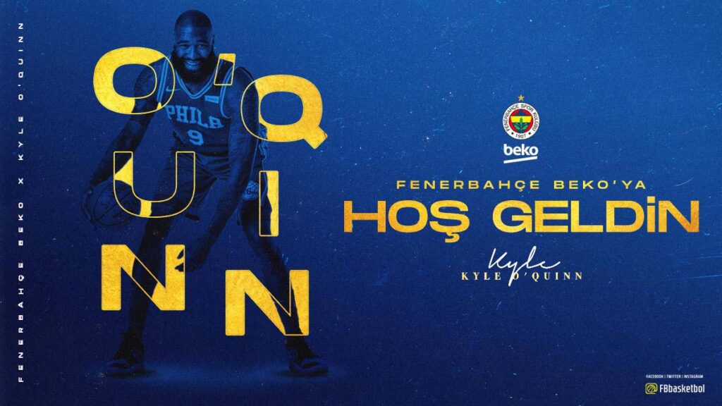 Fenerbahçe pota altına NBA'den takviye! Kyle O'Quinn 1