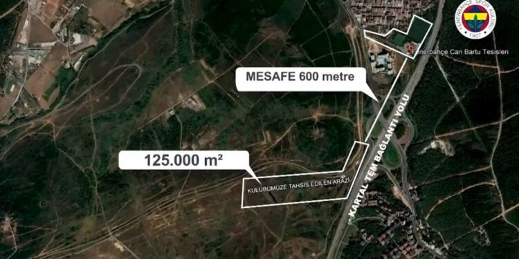 125 bin metrekarelik alan 30 yıllığına Fenerbahçe'ye tahsis edildi 1