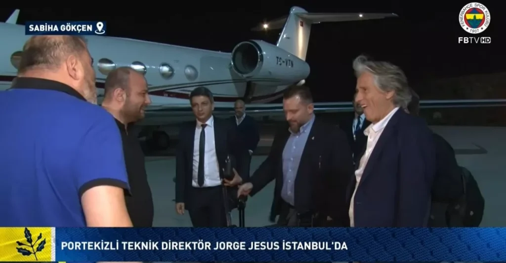 Jorge Jesus İstanbul'a geldi! 1
