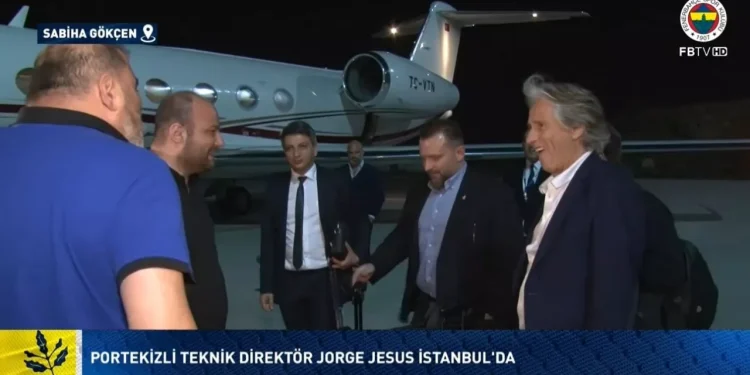 Jorge Jesus İstanbul'a geldi! 1