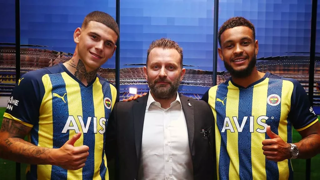 Selahattin Baki ile yeni transferlerimiz Joshua King ve Tiago Çukur’dan açıklamalar 1