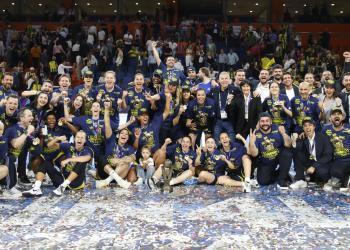 Fenerbahçe Alagöz, üst üste ikinci kez Avrupa şampiyonu oldu