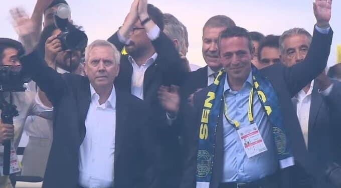 Ali Koç: Fenerbahçe çağı bugünden itibaren başlıyor. Bütün dünyaya Fenerbahçe'nin gücünü gösterme vakti! 1