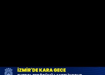 Göztepe 2-2 Fenerbahçe “İzmir’de kara gece. Futbol terörünü lanetliyoruz.”