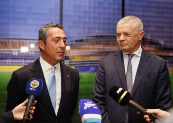 Ali Y. Koç, FK Zenit Başkanı Alexander Medvedev ve yöneticileriyle bir araya geldi