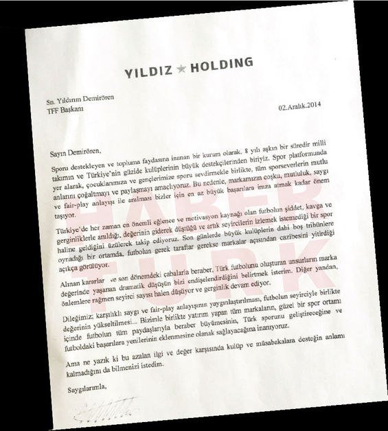Ülker futboldan tüm desteğini çekti 7 27398269