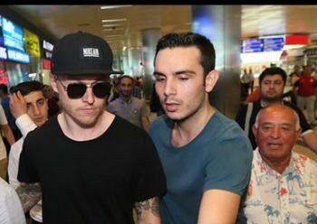 Simon Kjaer, İstanbul’da.