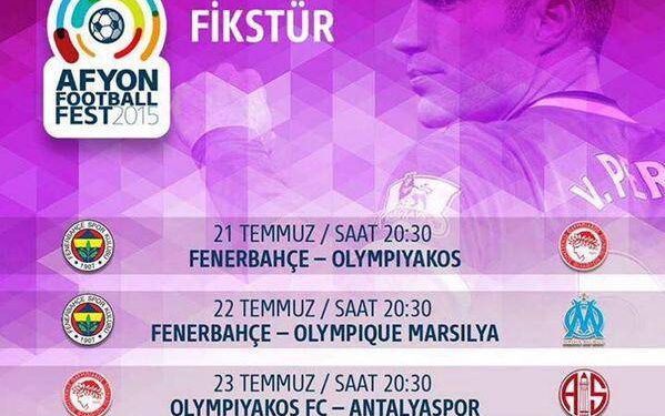 Afyon Summer Futbol Fest 2015 Turnuvasının 24 Kişilik Kadrosu 1