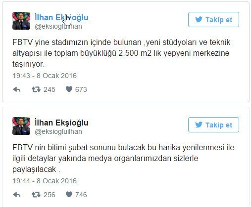 FBTV HD yayına geçiyor 11 eksi1