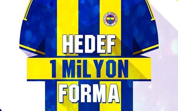 Fenerbahçe’de hedef 1 milyon forma 3